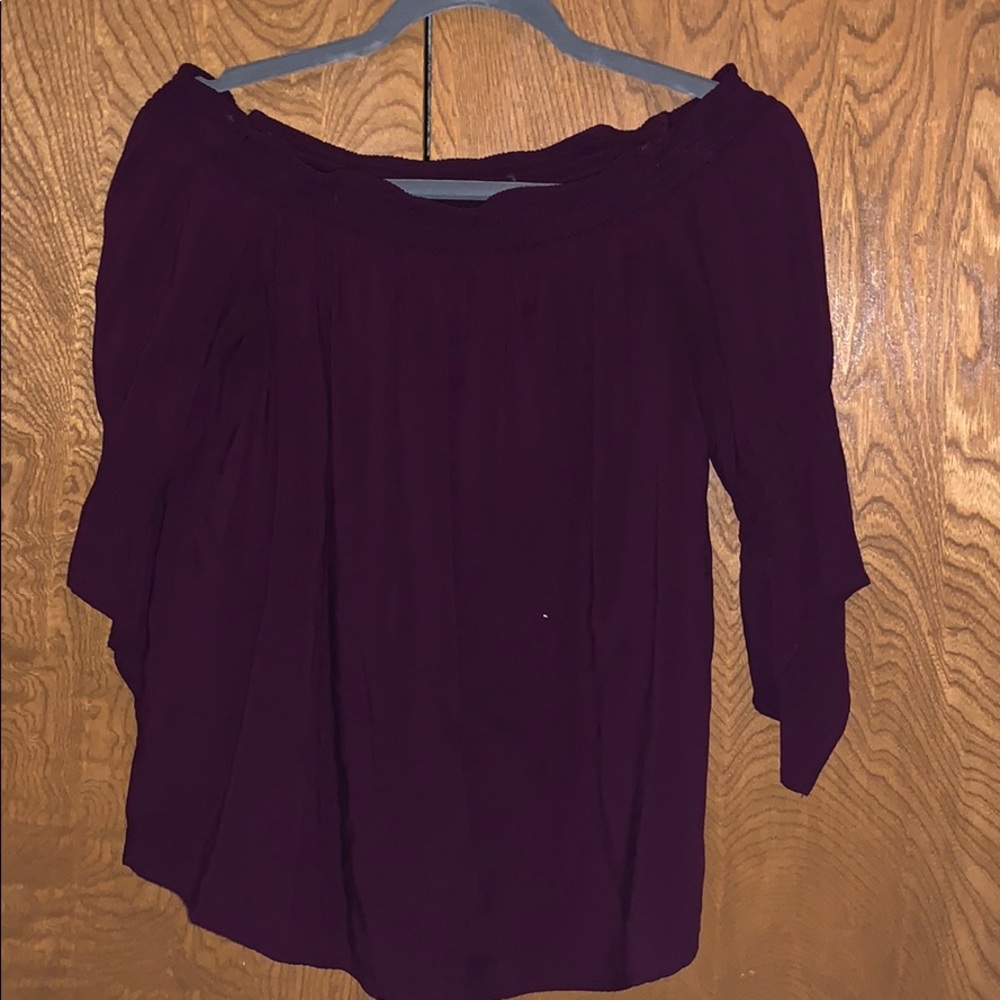 Matron off the shoulder top